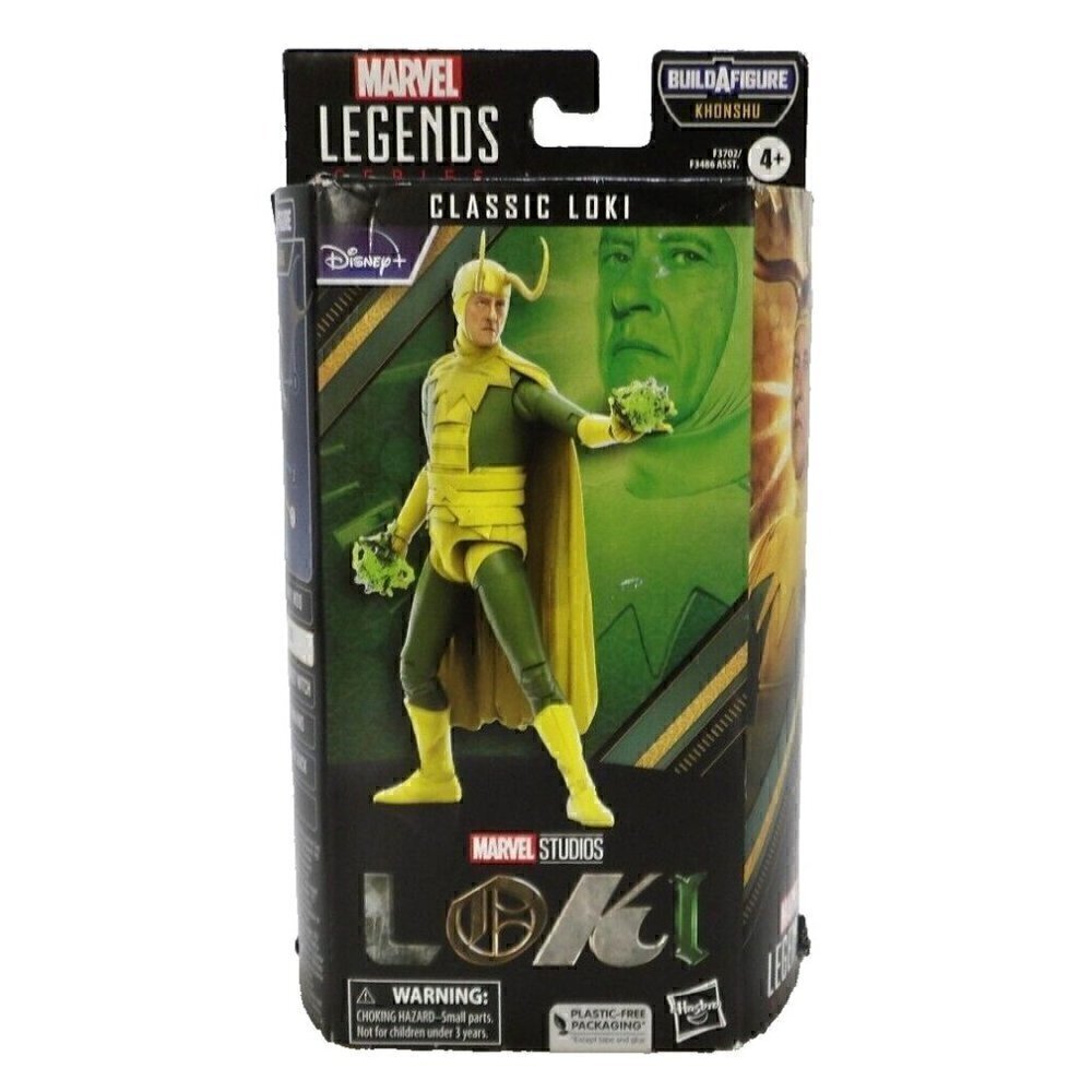 Marvel Legends, Disney CLASSIC LOKI action figure HASBRO 2022 NEW, BOX DAMAGED